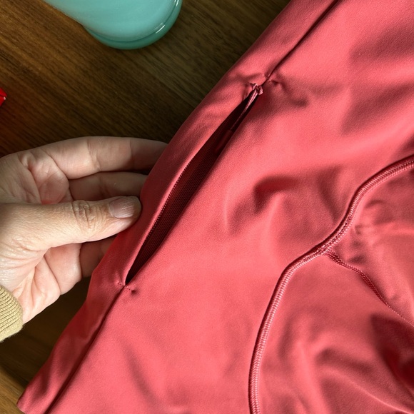 Lululemon salmon pink Leggings - Picture 6 of 14